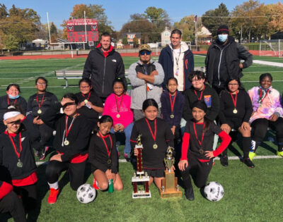 Teamwork and Victory at Elementary Soccer Tournaments