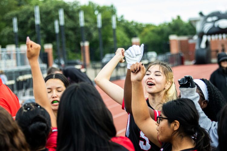 Inaugural Girls Flag Football Game
