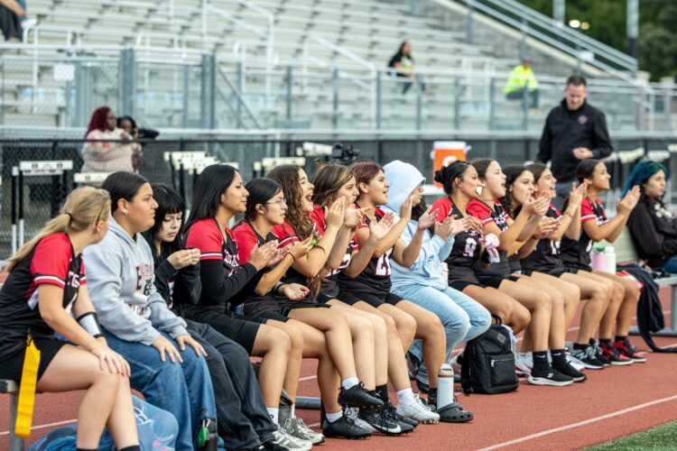 Inaugural Girls Flag Football Game