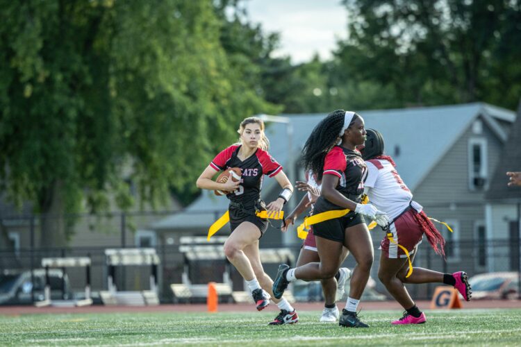 Inaugural Girls Flag Football Game