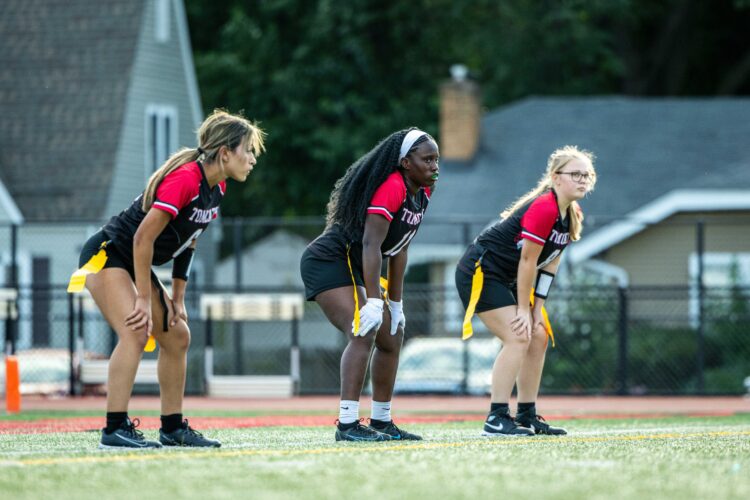 Inaugural Girls Flag Football Game