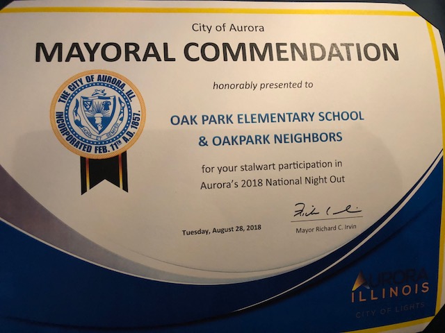 Mayor certificate